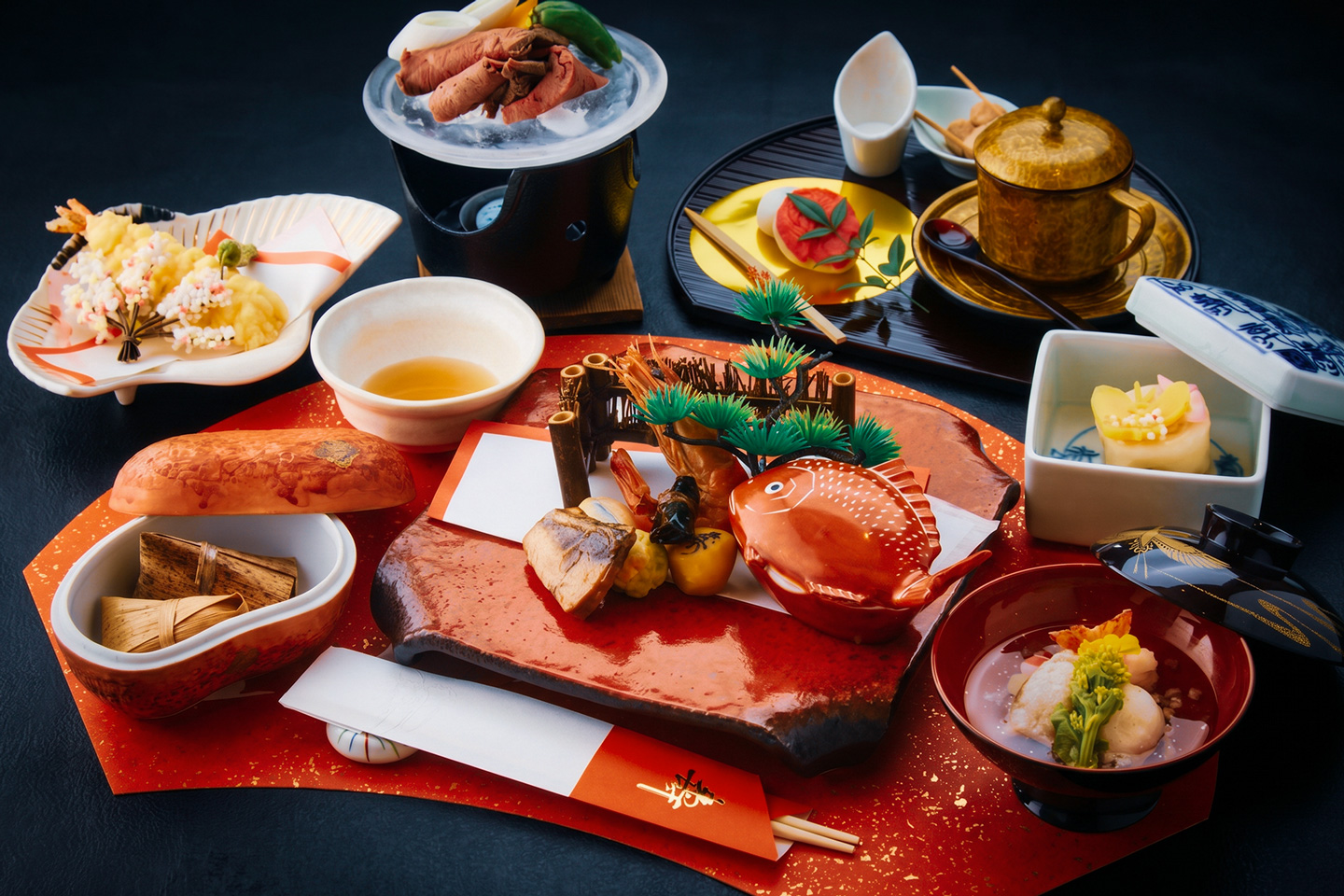 大人向けの会席料理